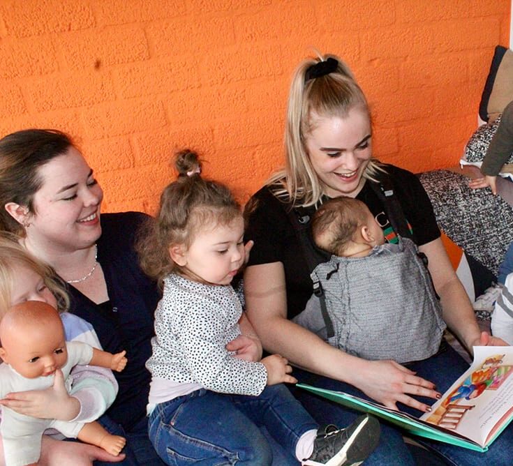 Kinderdagopvang voorlezen